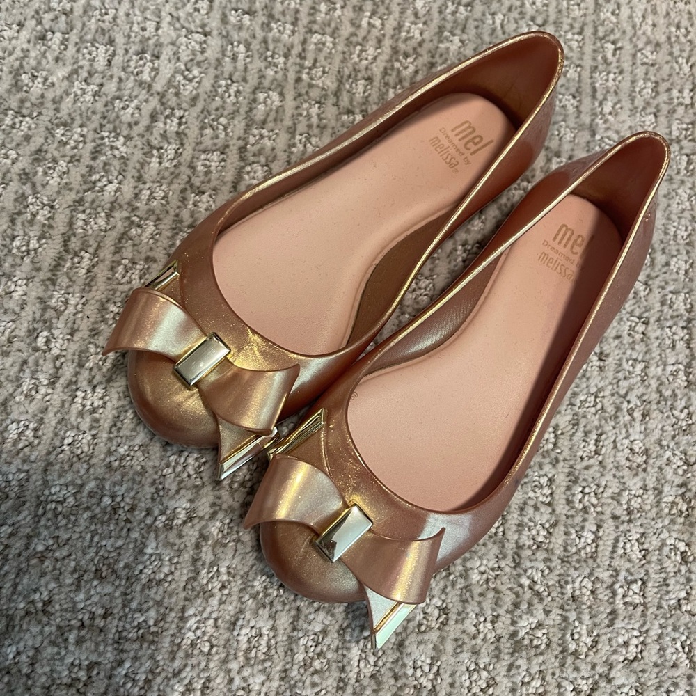 Girls Mini Melissa Bow Jelly Slip on flat
Mel by Melissa